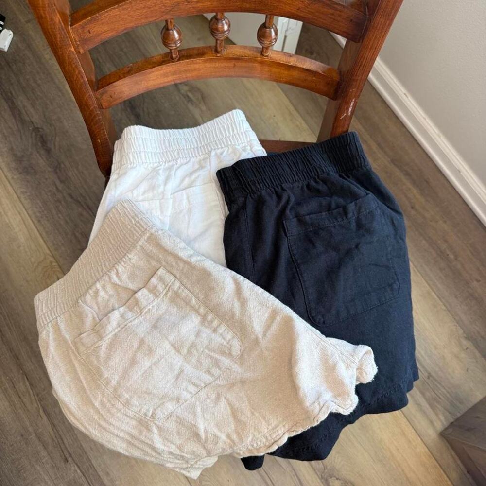 3 piece bundle linen blend